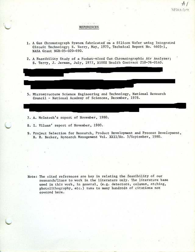 Chromatograph Project Review - References